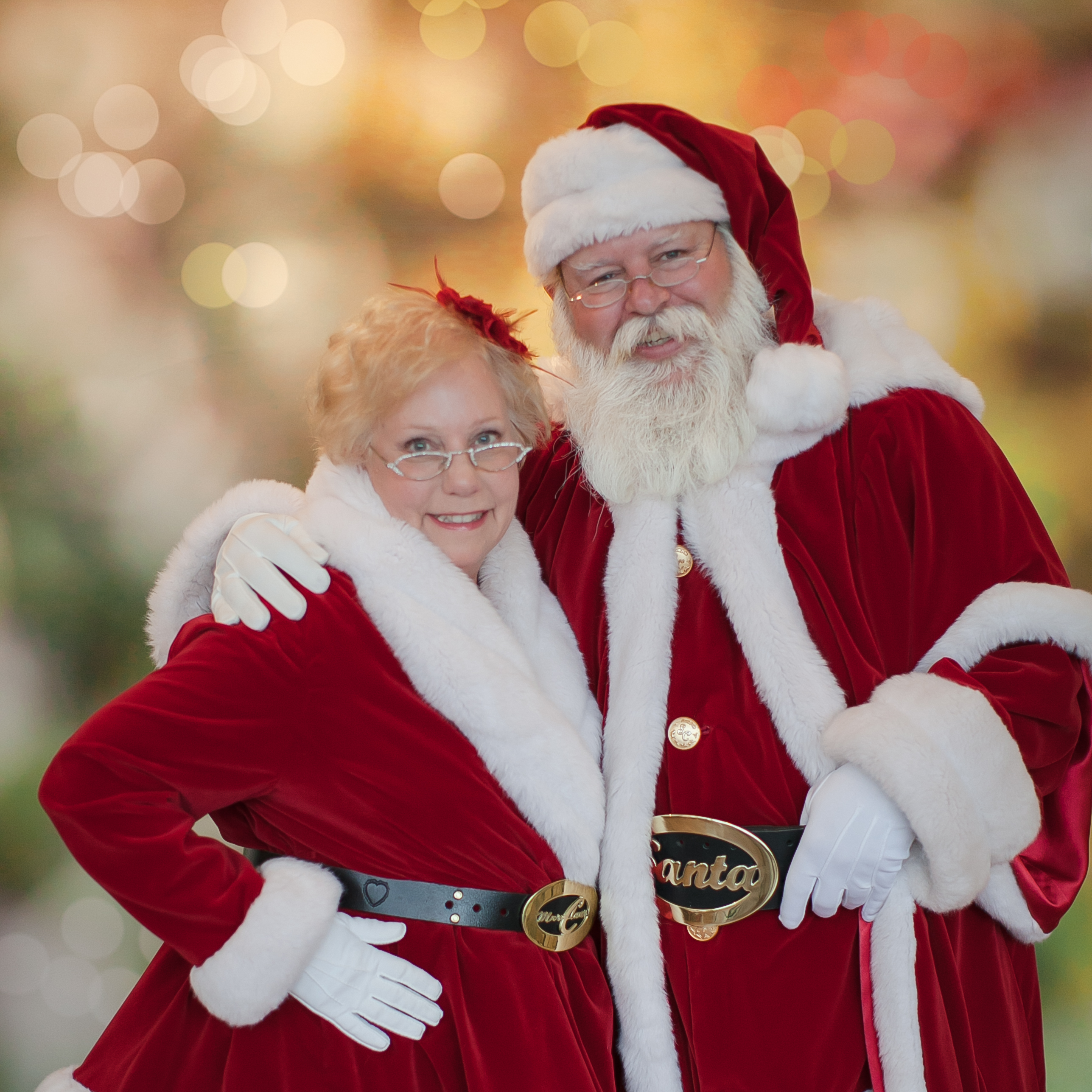 Santa Jeff and Mrs. Claus